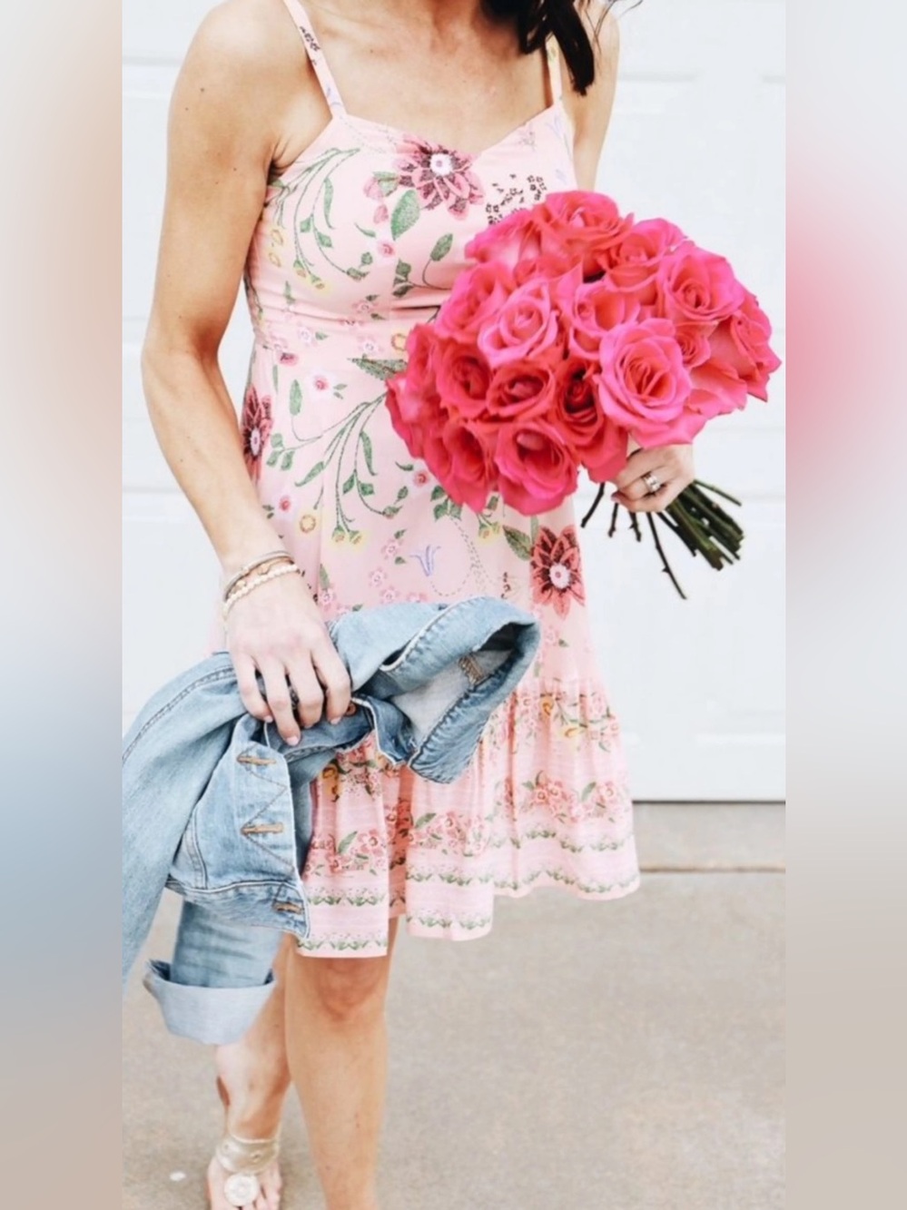 Old Navy Floral Pink Sundress